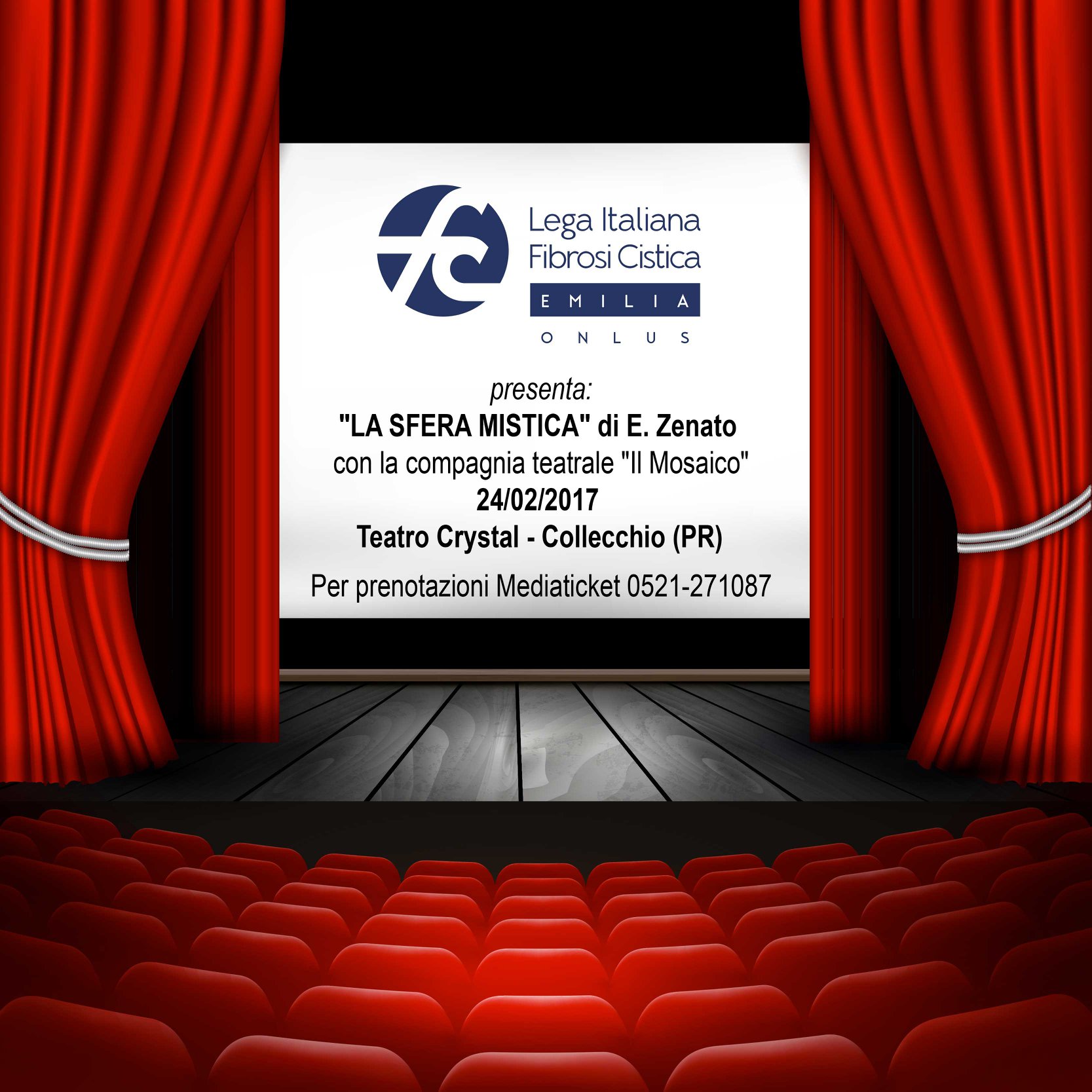 La Sfera Mistica Spettacolo Teatrale A Sostegno Di Lifc Emilia Lifc Lega Italiana Fibrosi Cistica Onlus